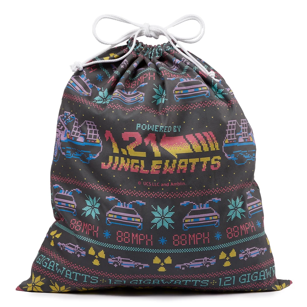 Back to the Future Jingle Watts Christmas Santa Sack Image 1