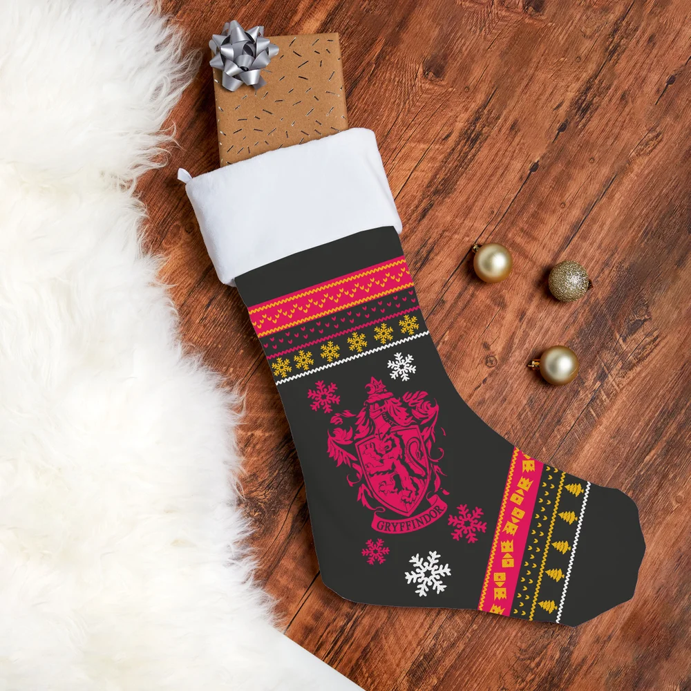 Harry Potter Gryffindor Christmas Christmas Stocking Image 1