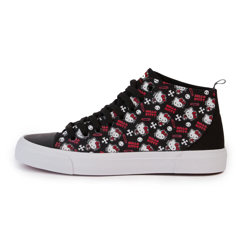 Akedo x Hello Kitty Panku High Top - Black - UK 10 / EU 44.5 / US Men's 11 / US Women's 12 Image 1