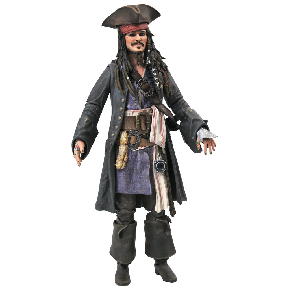 Diamond Select Pirates of the Caribbean Jack Sparrow Action Figure Image 1