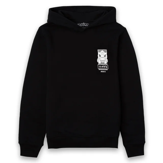 Pokémon Bulbasaur Manga Hoodie - Black