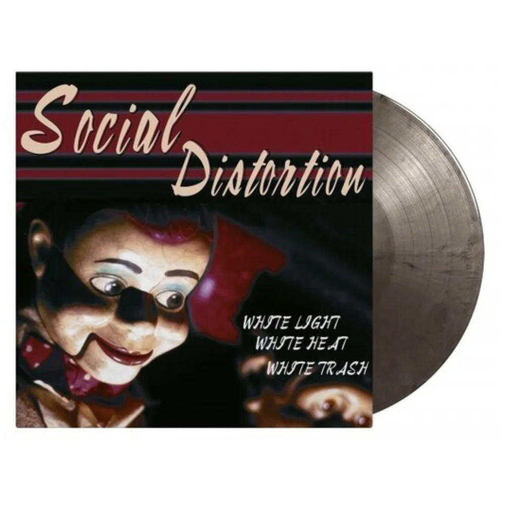 Social Distortion - White Light White Heat White Trash 180g Vinyl (Silver and Black Marble) Image 1