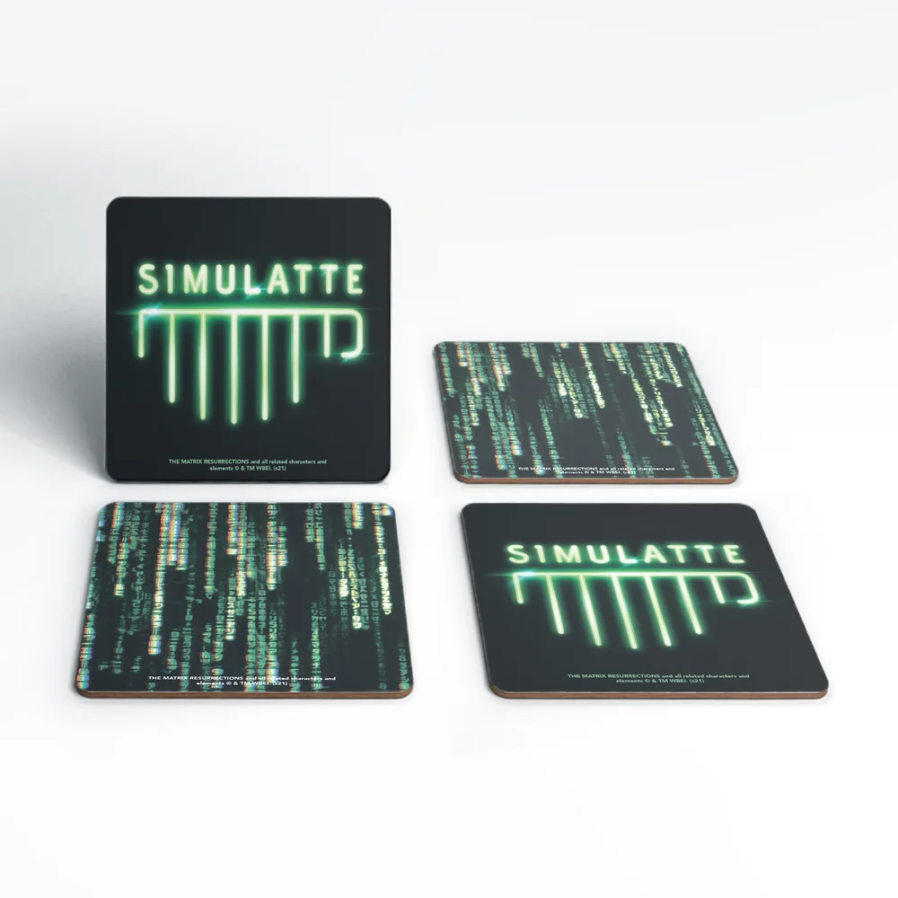 Matrix Simulatte Coaster Set Image 1