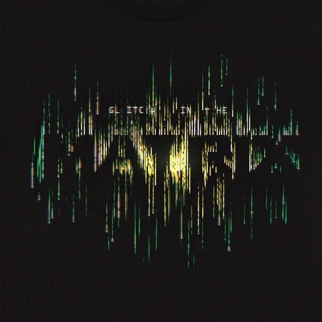 Matrix Glitch In The Matrix Unisex T-Shirt - Black