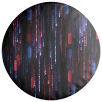 Decorsome Matrix Choice Is An Illusion Round Cushion - undefined undefined