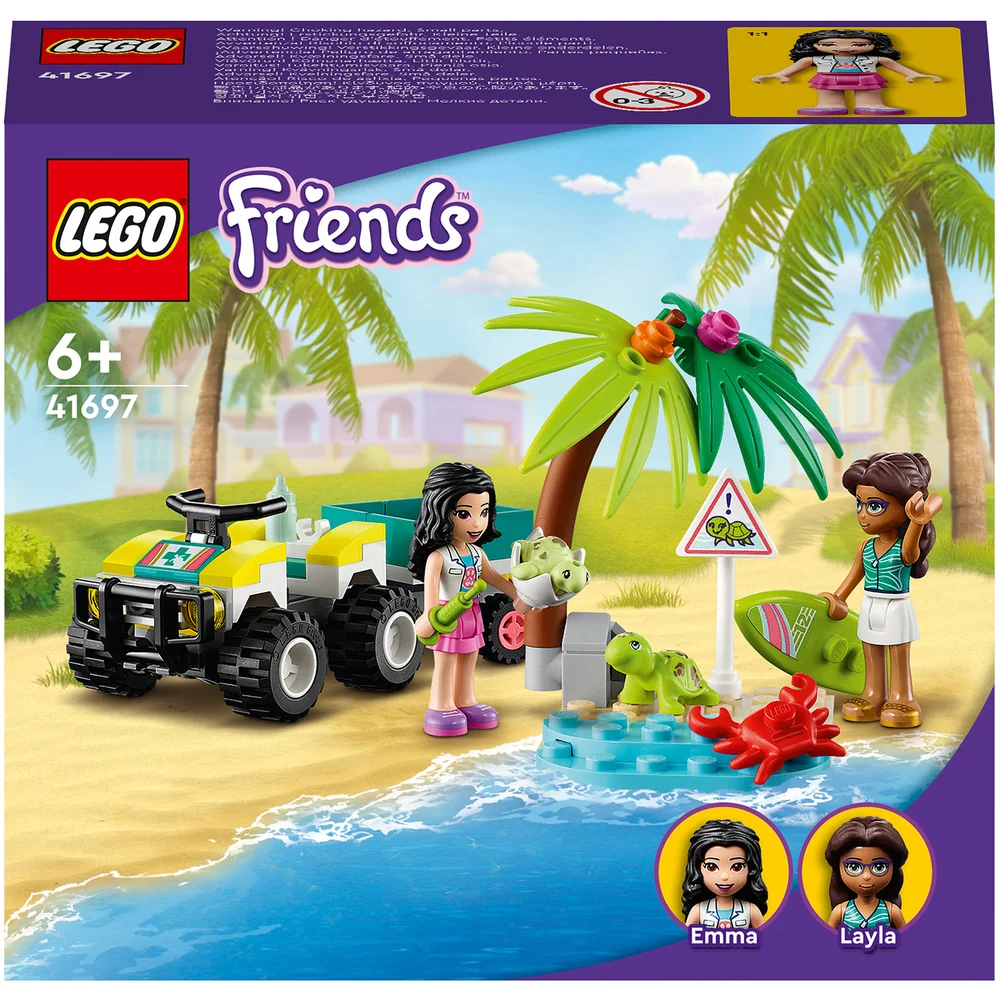 LEGO Friends: Turtle Protection Vehicle Sea Animals Toy (41697) Image 1