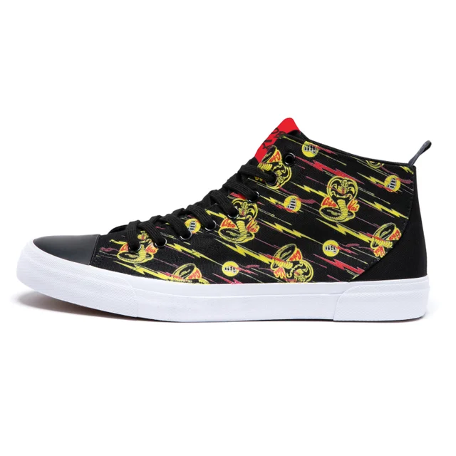 Akedo x Cobra Kai Lightning High Top - Black