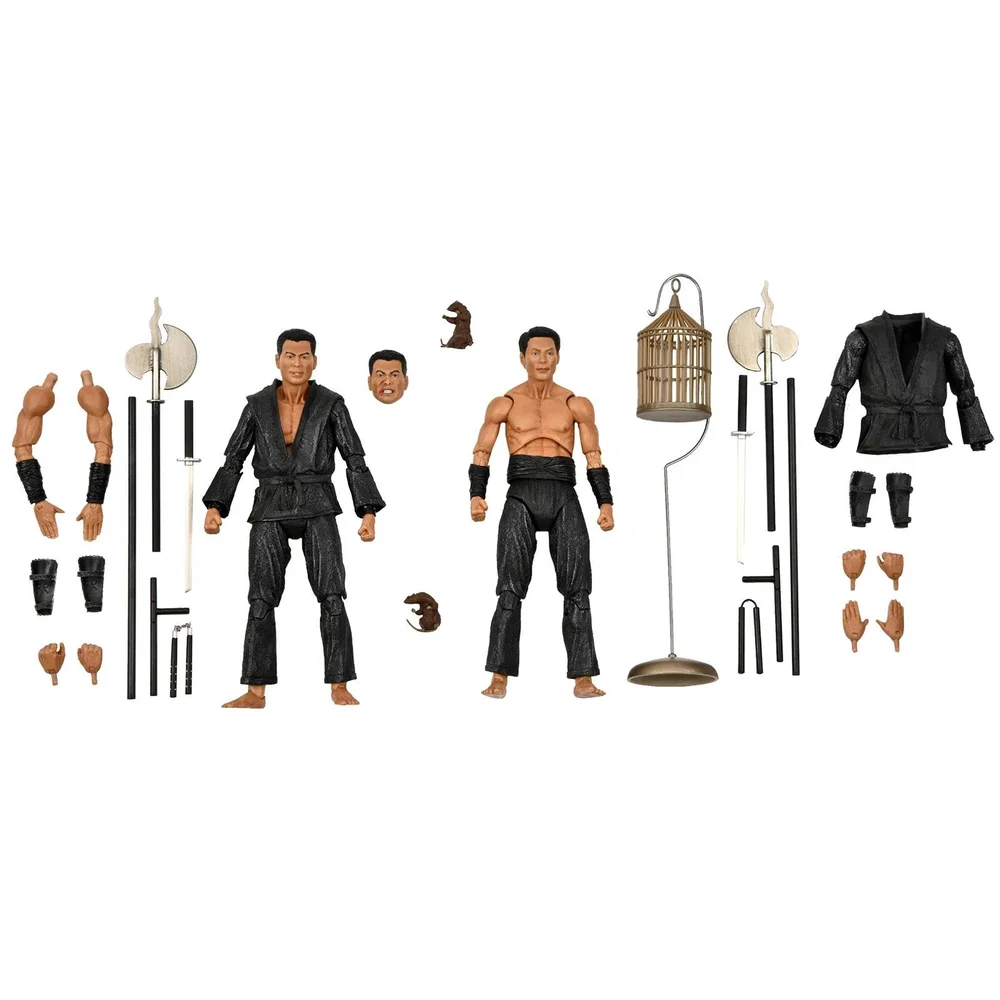 NECA Teenage Mutant Ninja Turtles Shadow Warriors 7 Inch Scale Action Figures 2 Pack Image 1