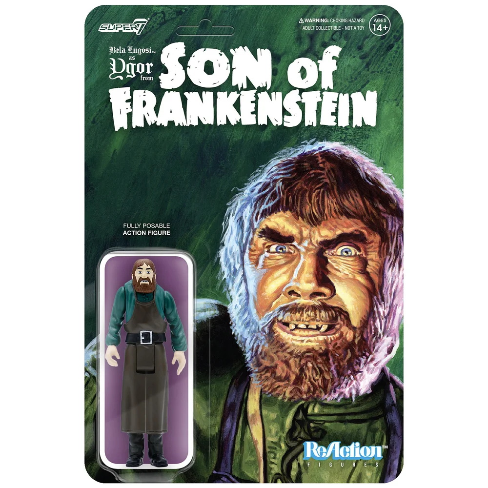 Super7 Universal Monsters ReAction Figure - Ygor (Son Of Frankenstein) Image 1