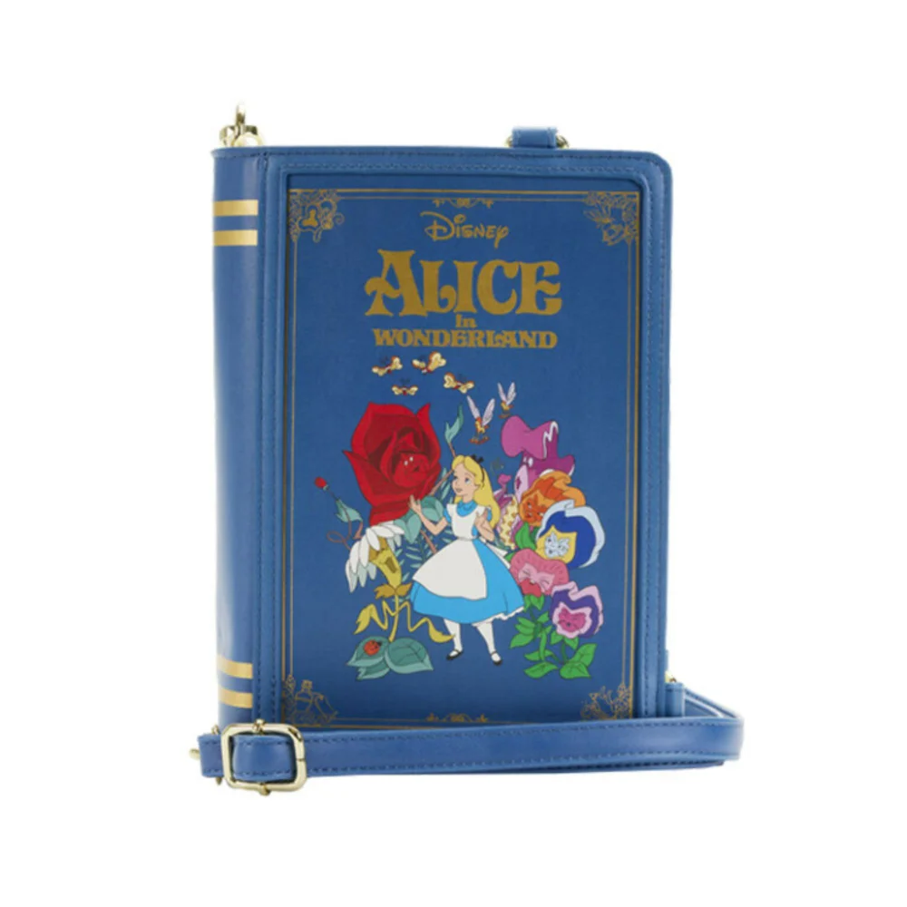 Loungefly Disney Alice In Wonderland Classic Book Convertible Backpack Image 1