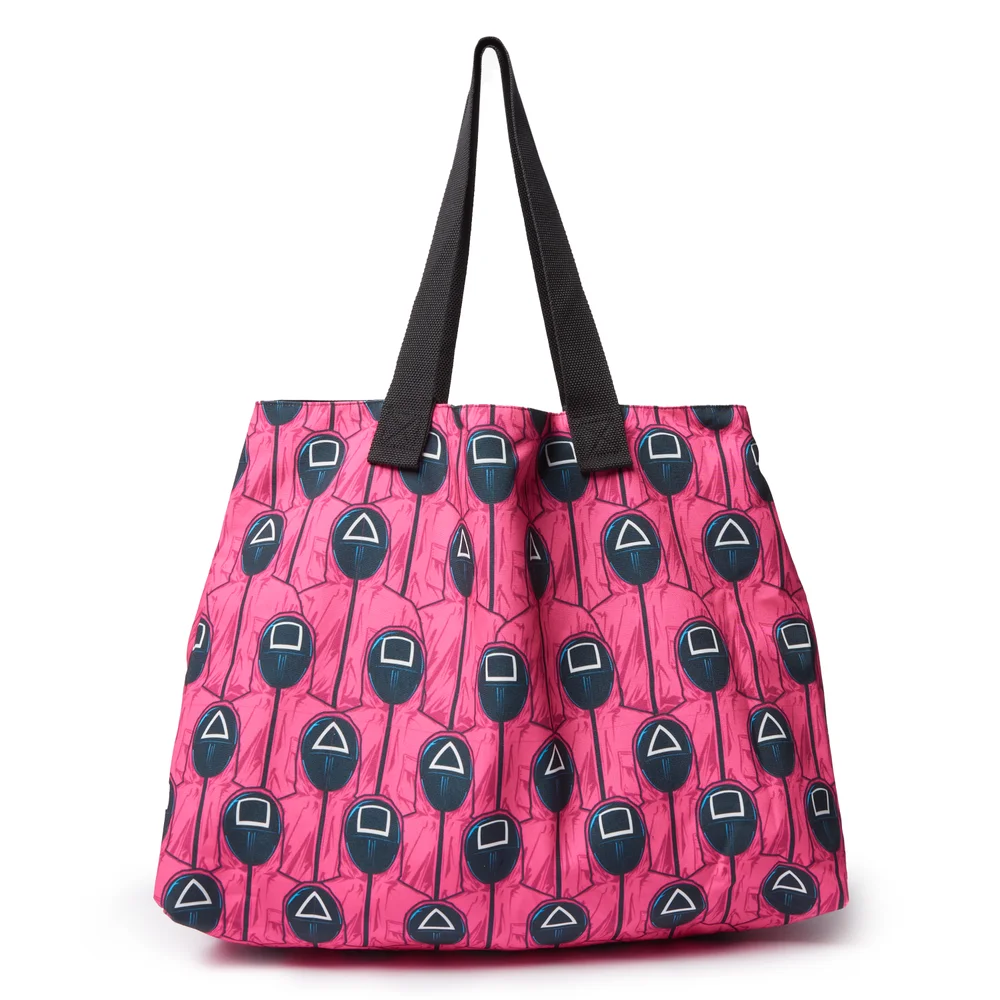 Squid Game Shape Masks Tote Bag Image 1