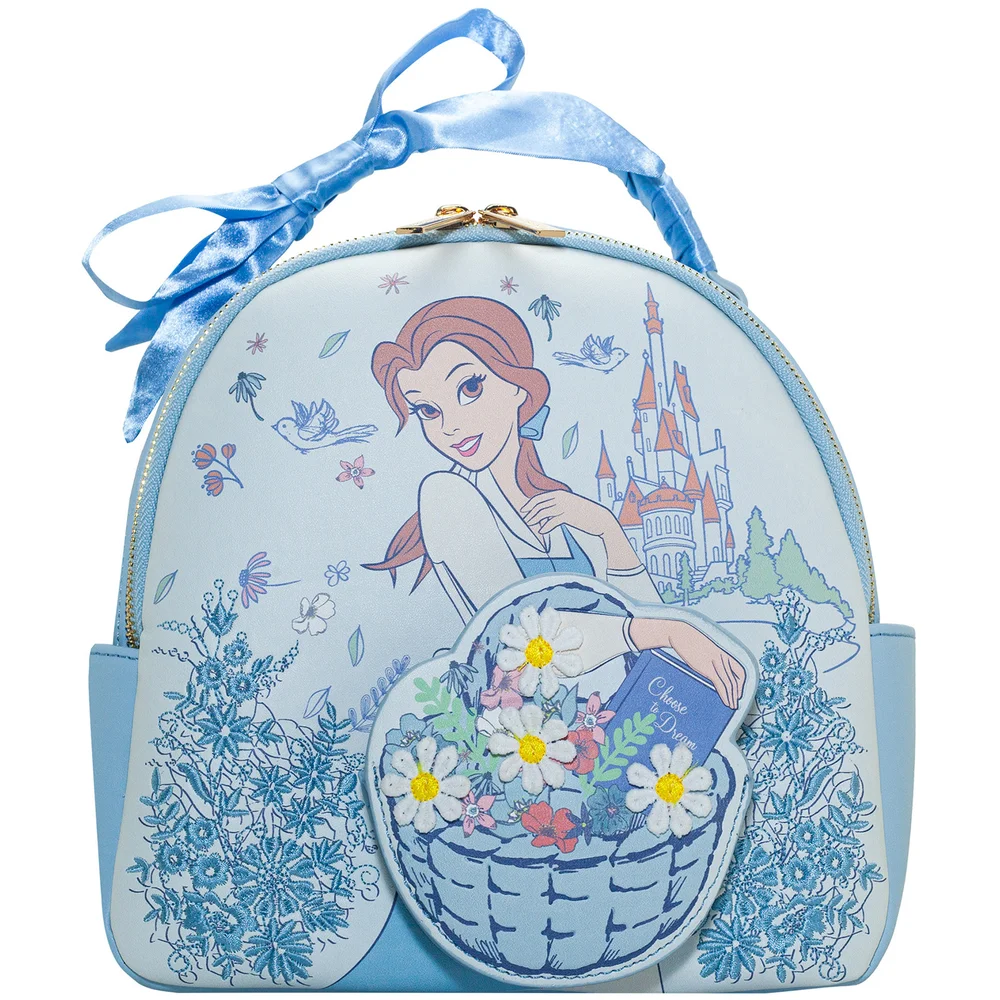 Danielle Nicole Beauty & the Beast Belle Basket Backpack Image 1