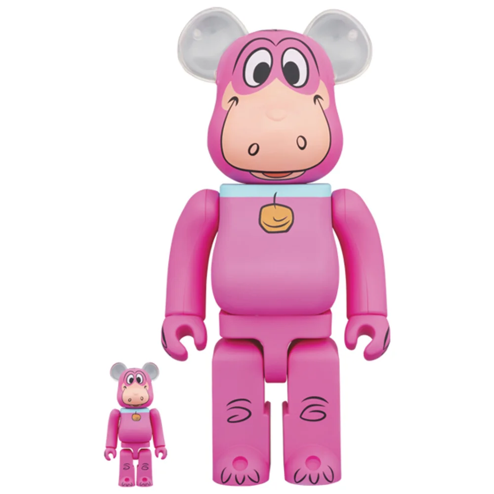 Medicom The Flintstones 100% & 400% Be@rbrick 2-pack - Dino Image 1