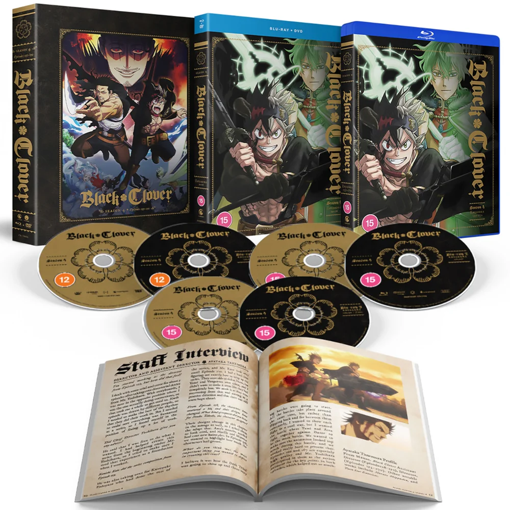 Black Clover Complete Season 4/ Combo Limited Edition Image 1