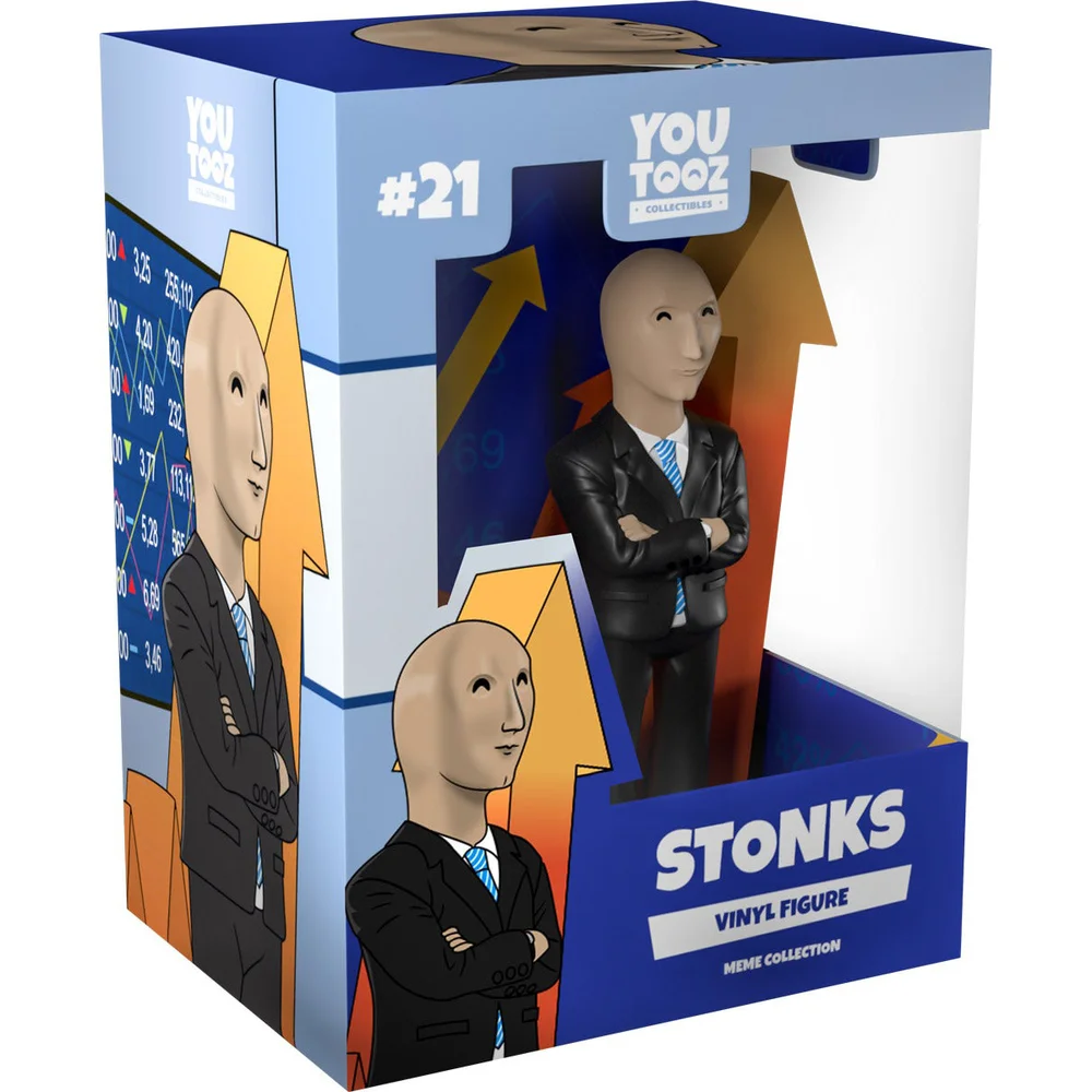 Youtooz Meme 5" Vinyl Collectible Figure - Stonks Image 1