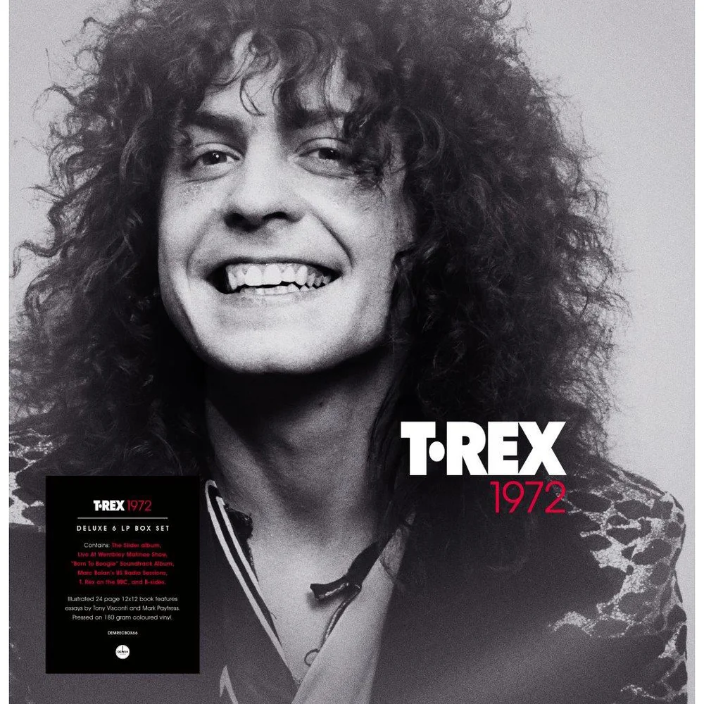 T. Rex - 1972 (180g Red, White & Blue Vinyl) Vinyl Box Set Box Set Image 1