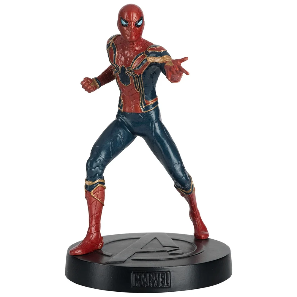Eaglemoss Spider-Man (Iron Spider) Figurine with Magazine Image 1
