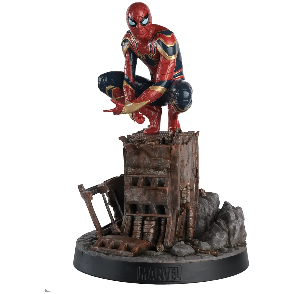 Eaglemoss Spiderman On Roof Mega Image 1
