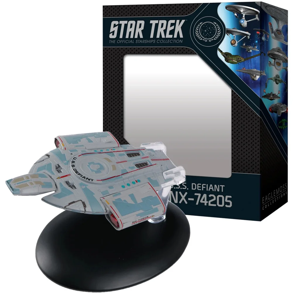 Eaglemoss USS Defiant NX-74205 - (TV Deep Space Nine / Film First Contact) Image 1