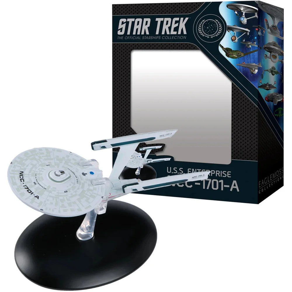 Eaglemoss USS Enterprise NCC-1701-A (Kirk in Film Star Trek IV Voyage Home) Image 1