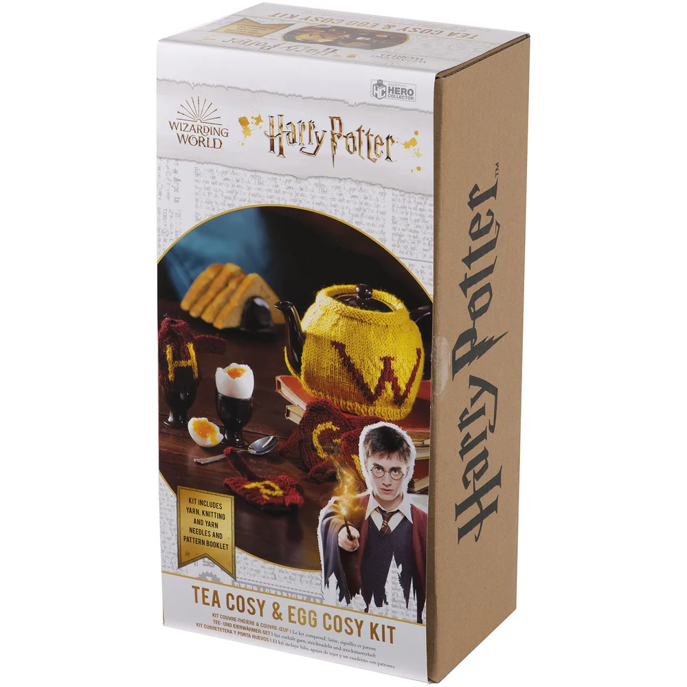 Harry Potter Weasley Tea & Egg Cosy Knit Kit Image 1