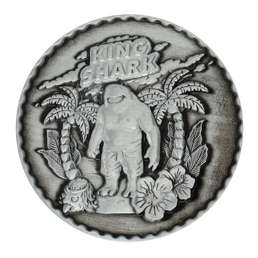 Fanattik DC Comics Suicide Squad King Shark Limited Edition Coin Image 1