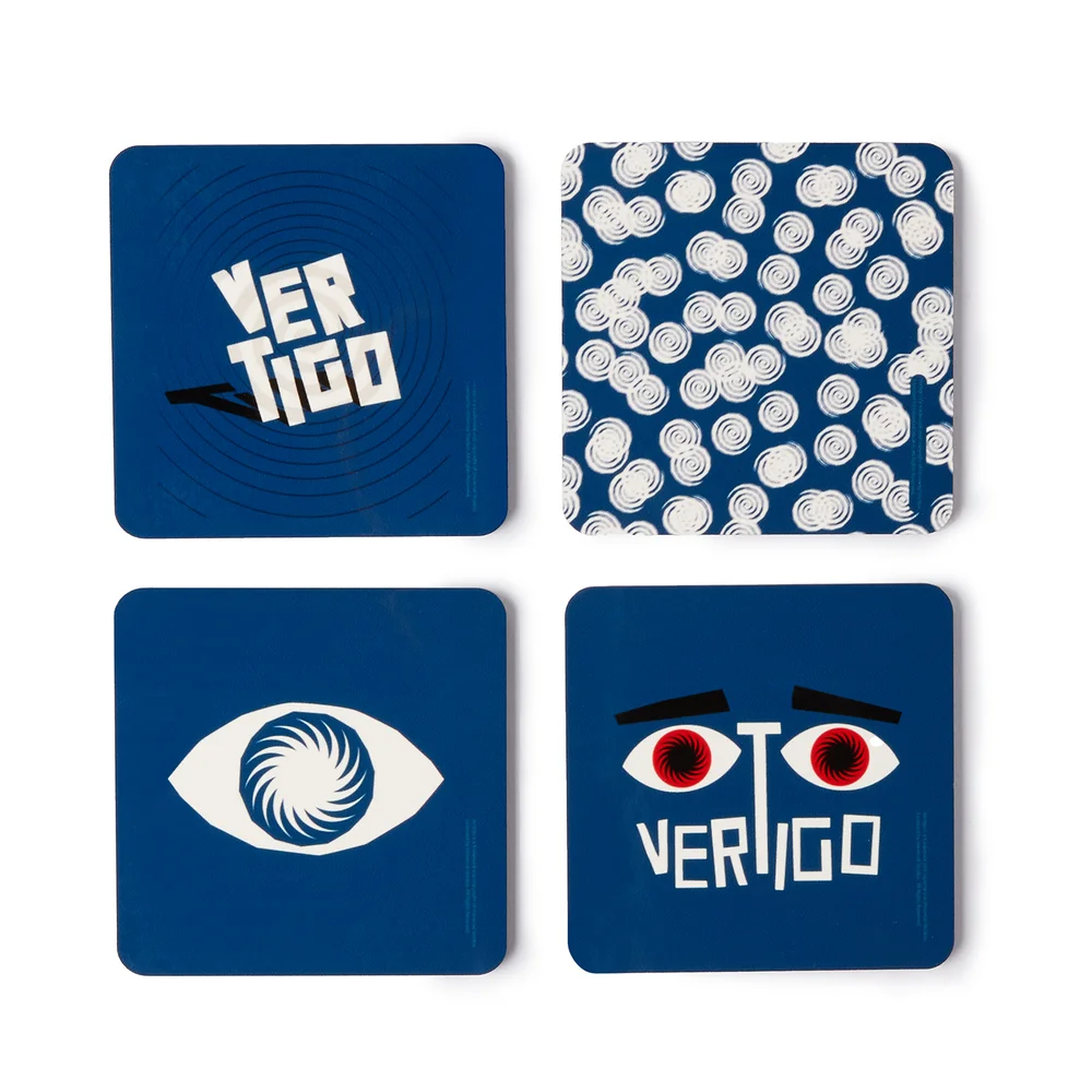 Hitchcock Vertigo Focused Coaster Set Image 1