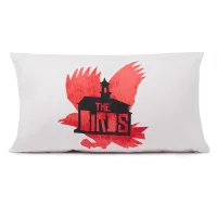Hitchcock The Birds Flight Collage Rectangular Cushion