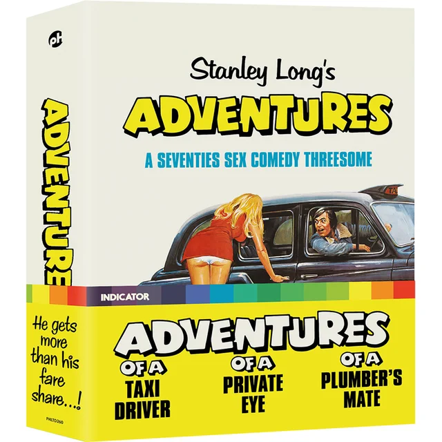 Stanley Long's Adventures: A Seventies Sex Comedy Threesome (UK Limited Edition)