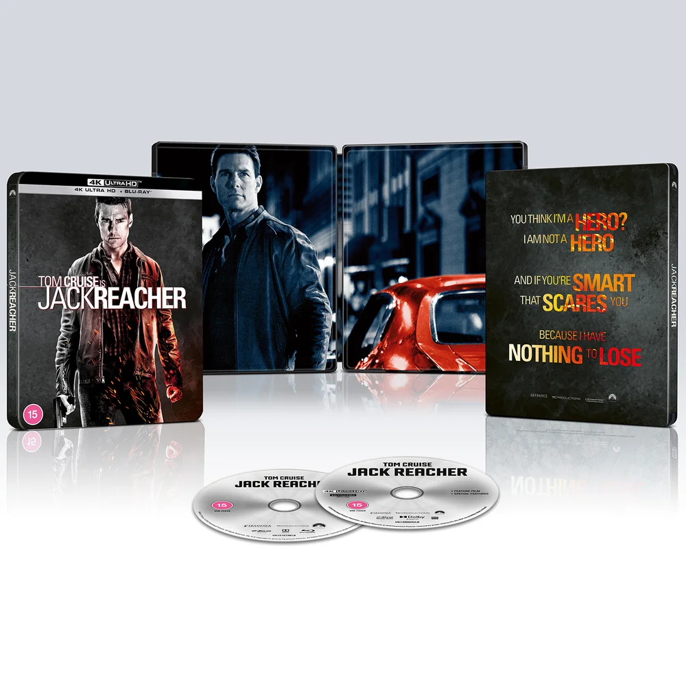 Jack Reacher 4K Ultra HD Steelbook Image 1