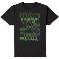 The Batman Unmask The Truth Men's T-Shirt - Black
