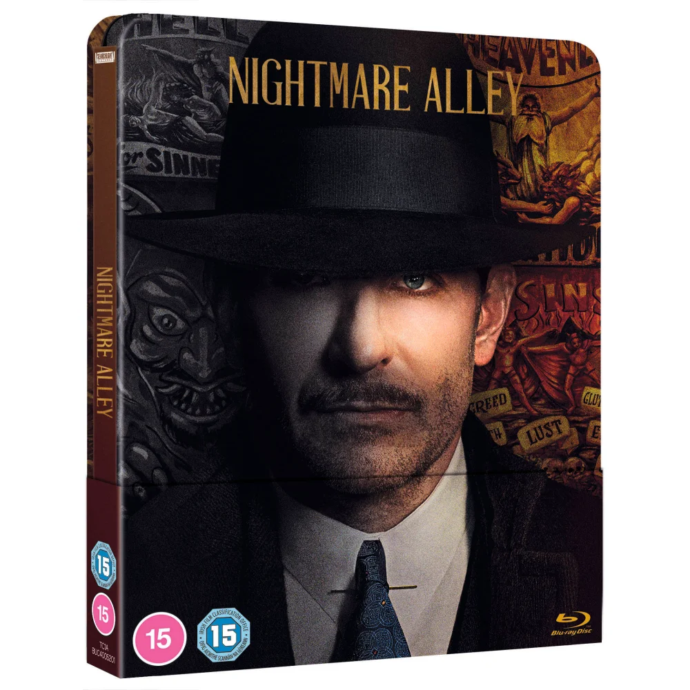 Nightmare Alley Zavvi Exclusive Blu-ray Steelbook Image 1