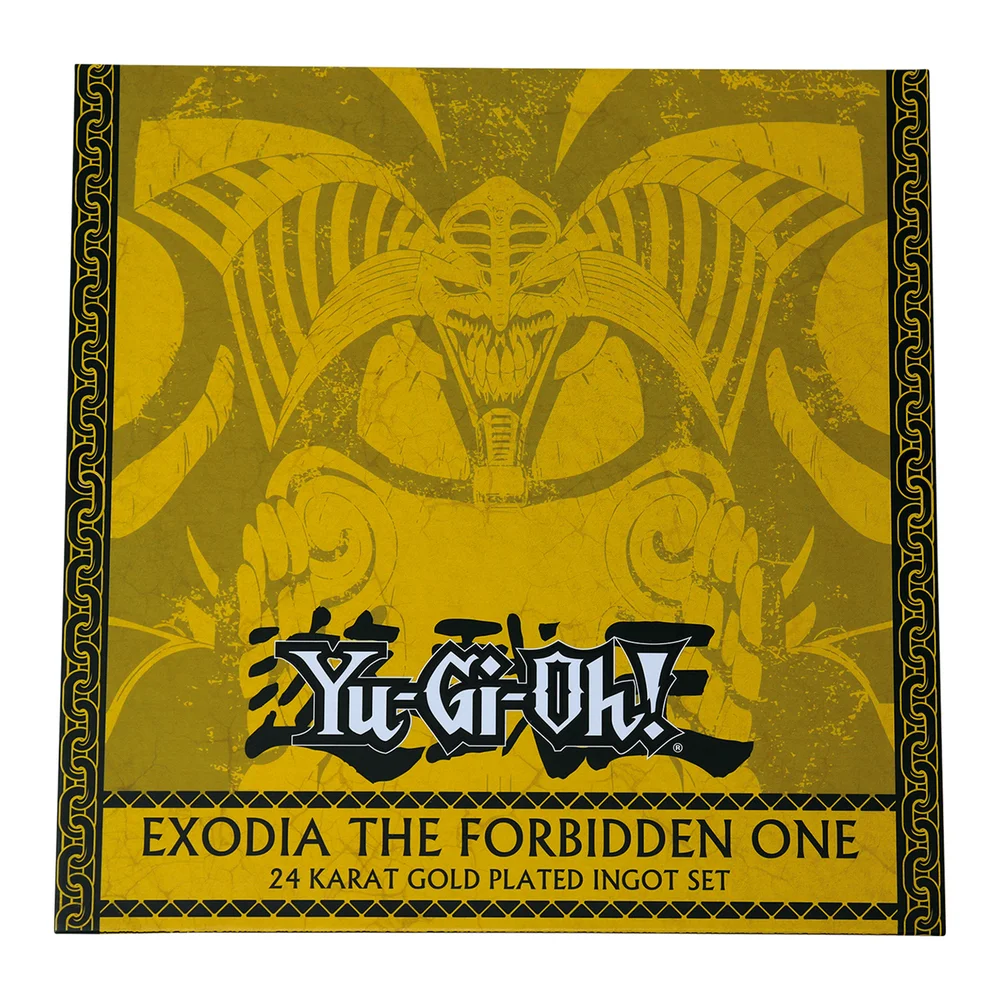 Fanattik Yu-Gi-Oh! Premium 24k Gold Plated Exodia Collectible Image 1