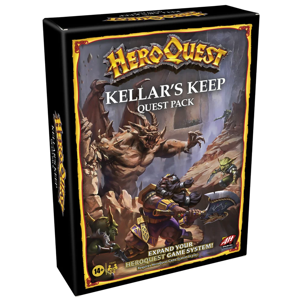 Hasbro HeroQuest Kellars Keep Expansion Pack Image 1