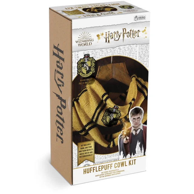 Harry Potter Hufflepuff Cowl Knit Kit