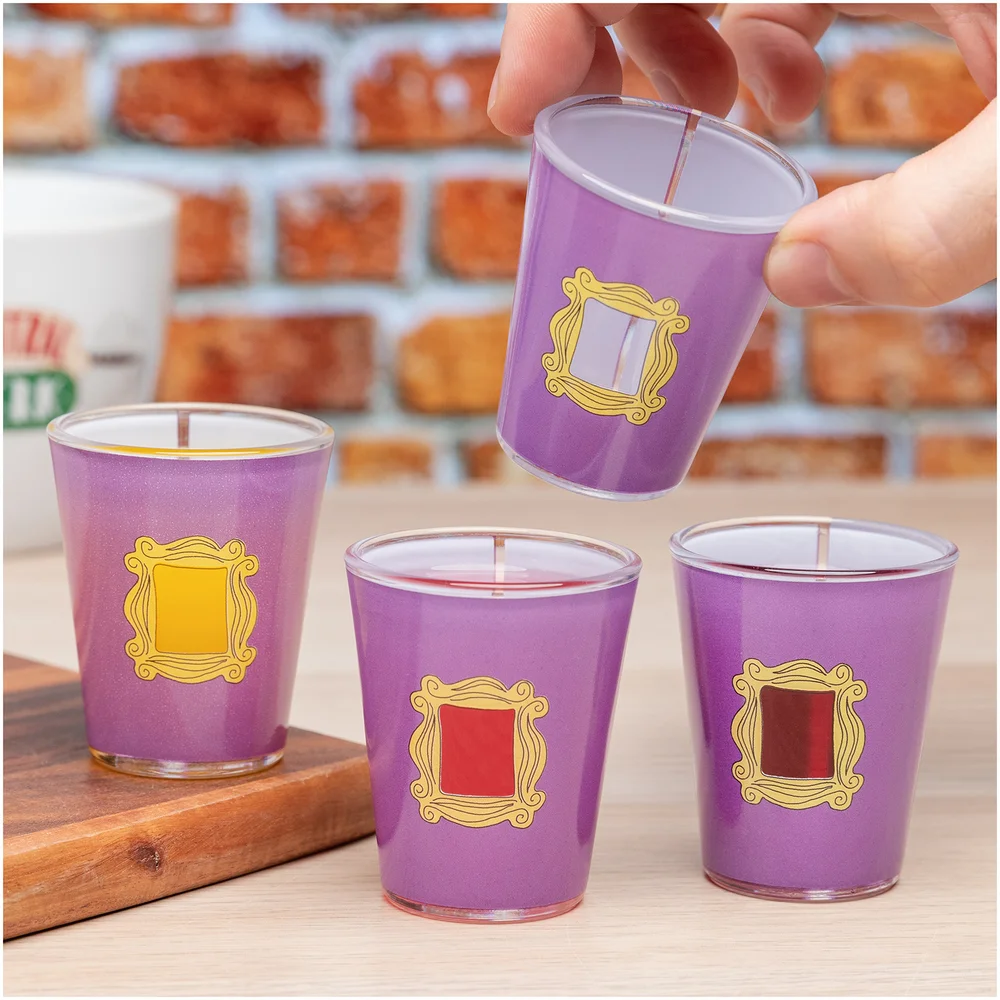 Friends Set of 4 Shot Glasses Photo Frame Image 1