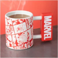 Marvel Logo Shaped Mug - undefined undefined