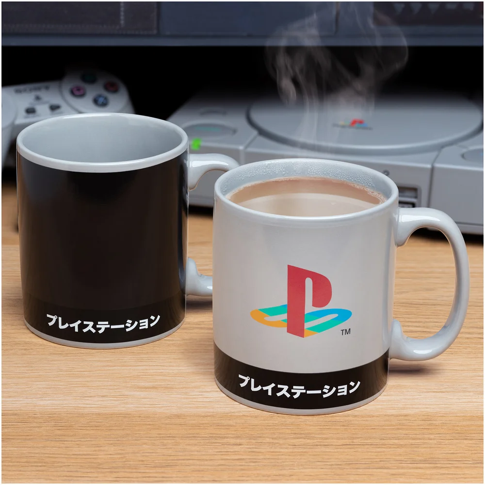 Playstation Heritage XL Heat Change Mug Image 1