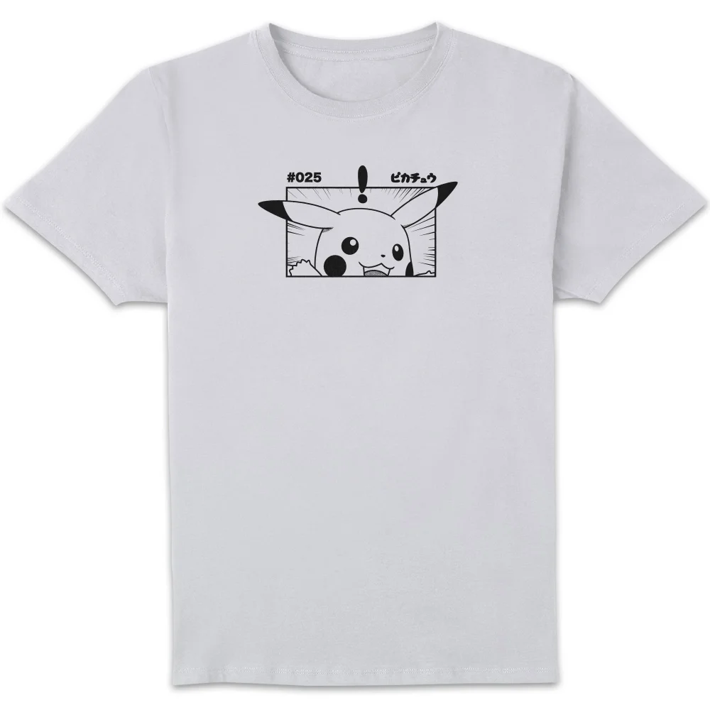 Pokémon Pikachu Unisex T-Shirt - White - S Image 1