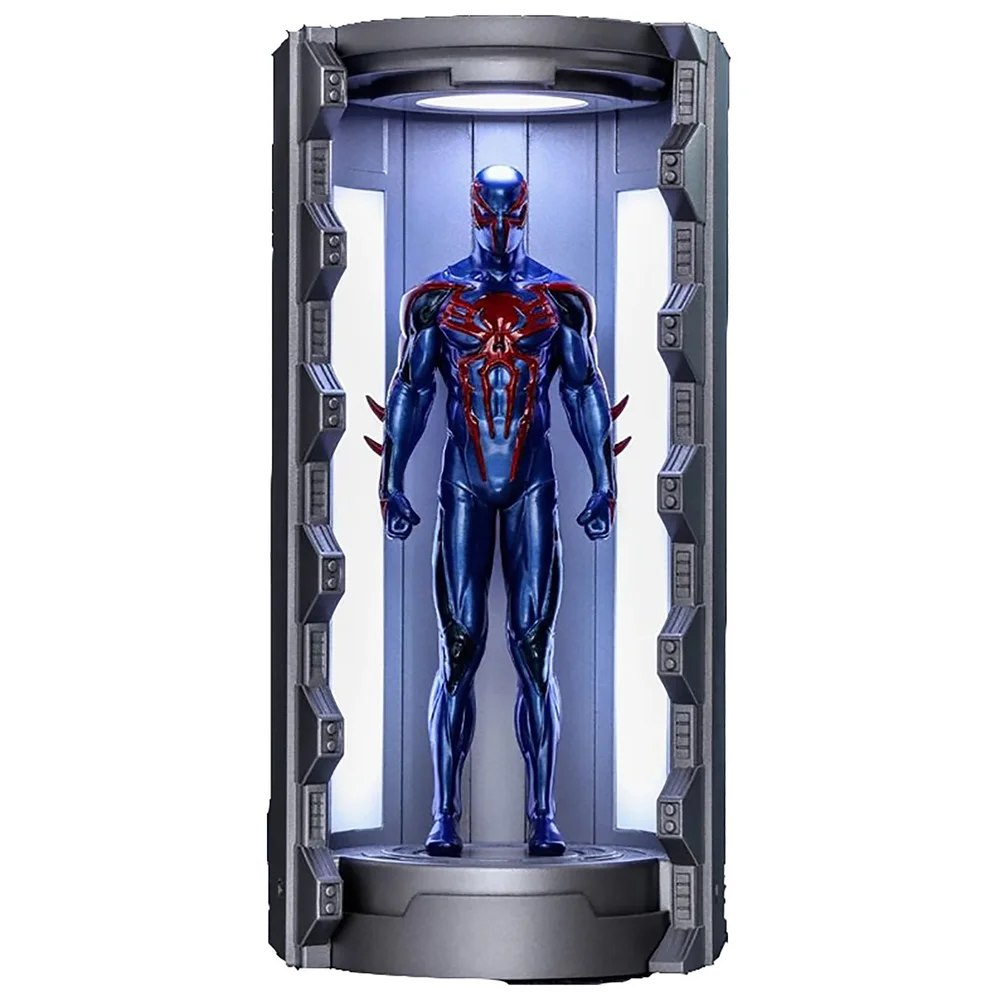 Hot Toys Marvel's Spider-Man 2099 Black Suit with Spider-Man Armory Video Game Masterpiece Compact Miniature Figure Image 1