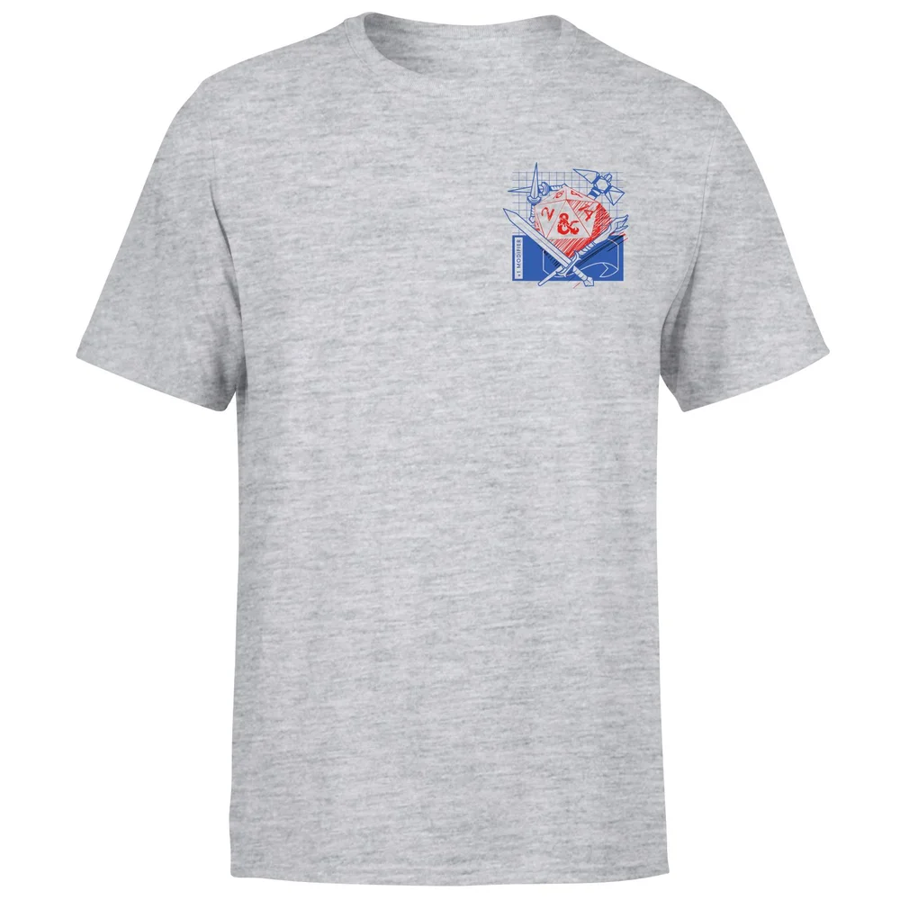 Dungeons & Dragons Players Handbook Unisex T-Shirt - Grey - S Image 1