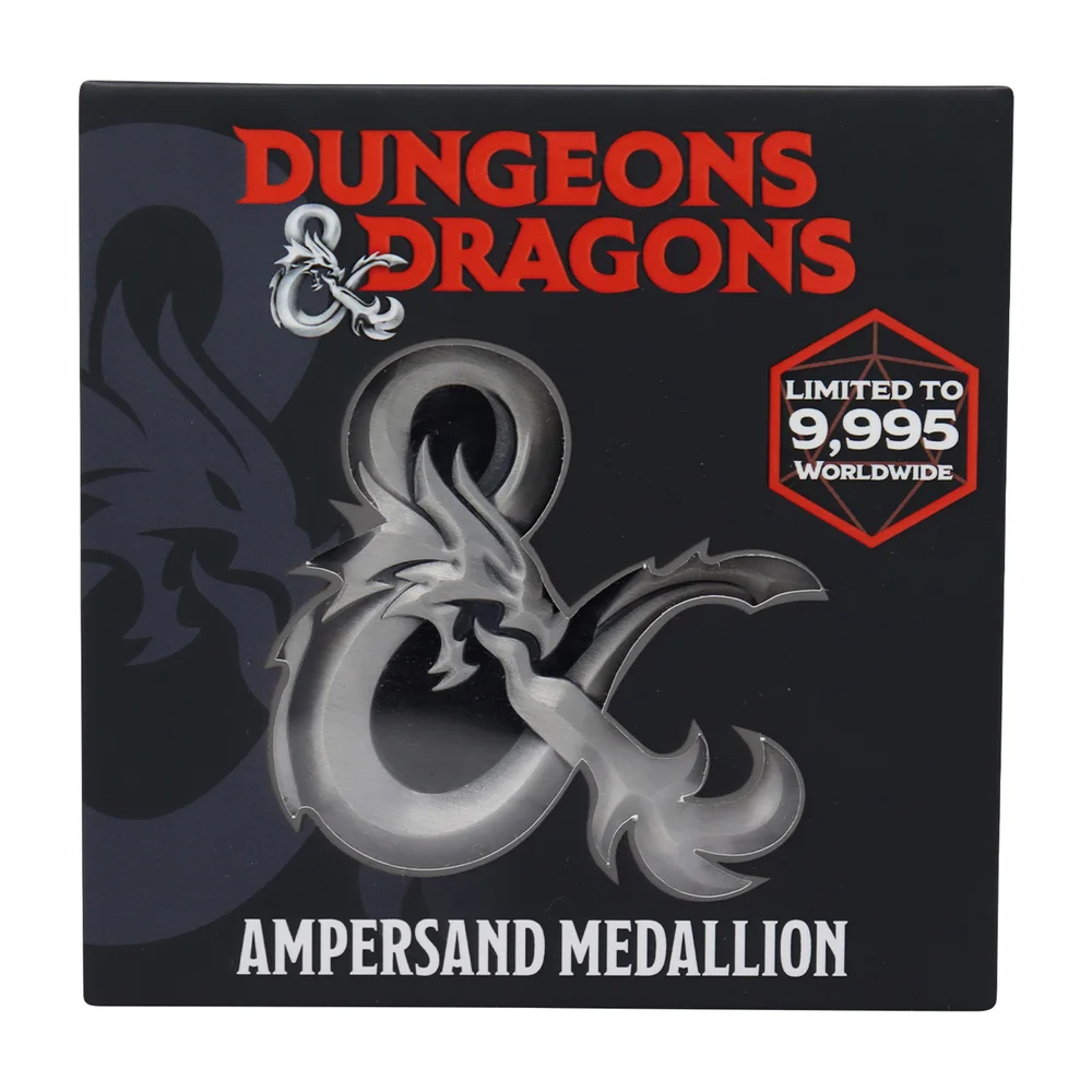 Fanattik Dungeons & Dragons Ampersand Medallion Image 1