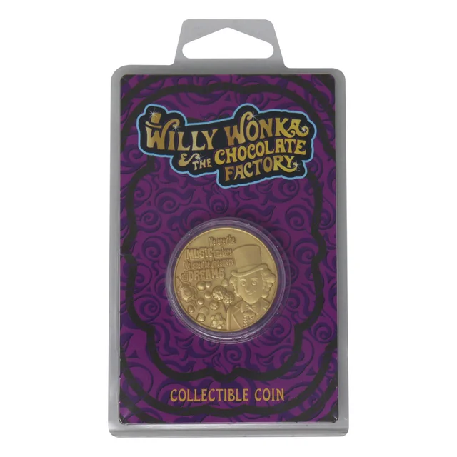 Fanattik Willy Wonka Collectible Coin