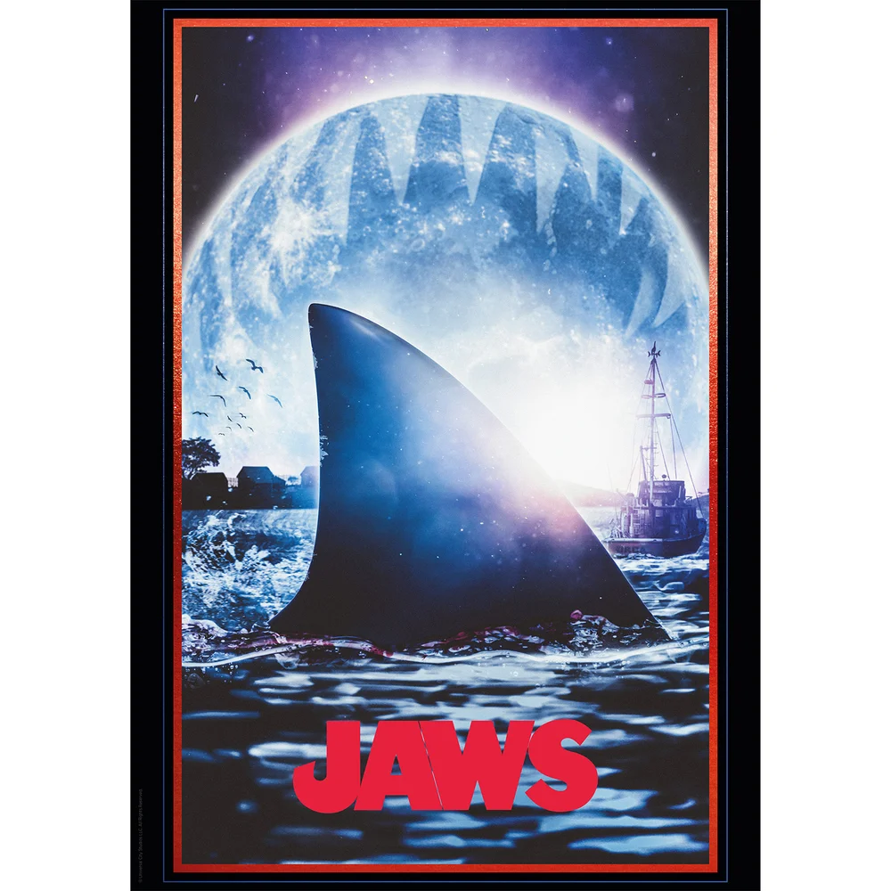 Fanattik Jaws Limited Edition Art Print Image 1