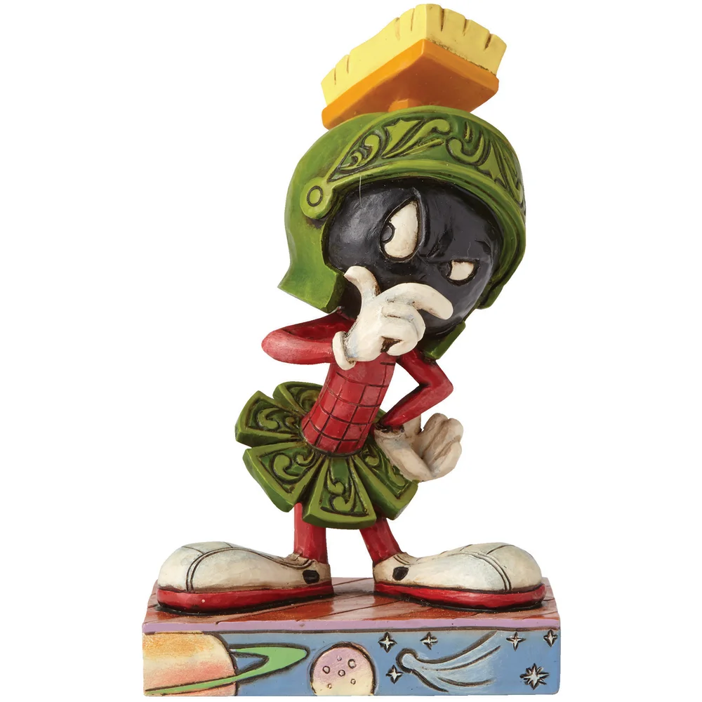 Looney Tunes by Jim Shore 'World Conqueror' Marvin the Martian Figurine Image 1