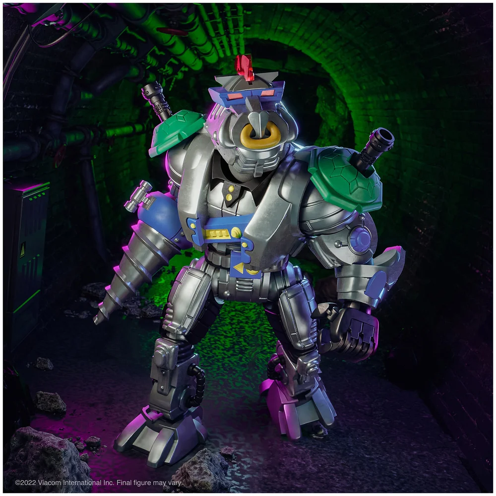 Super7 Teenage Mutant Ninja Turtles Ultimates! Figure - Robotic Bebop Image 1