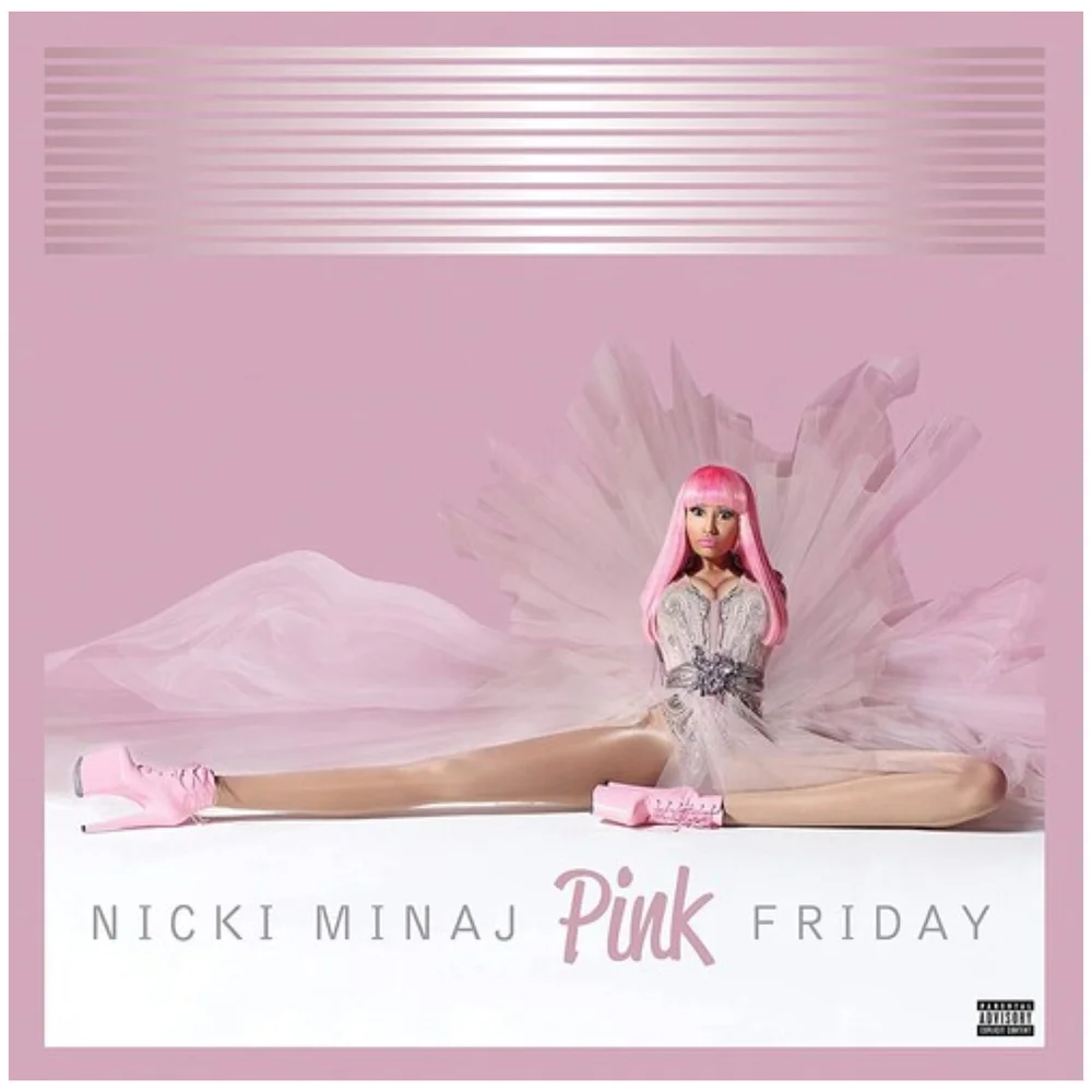 Nicki Minaj - Pink Friday: 10th Anniversary Deluxe Edition Vinyl 3LP (Pink & White Swirl) Image 1