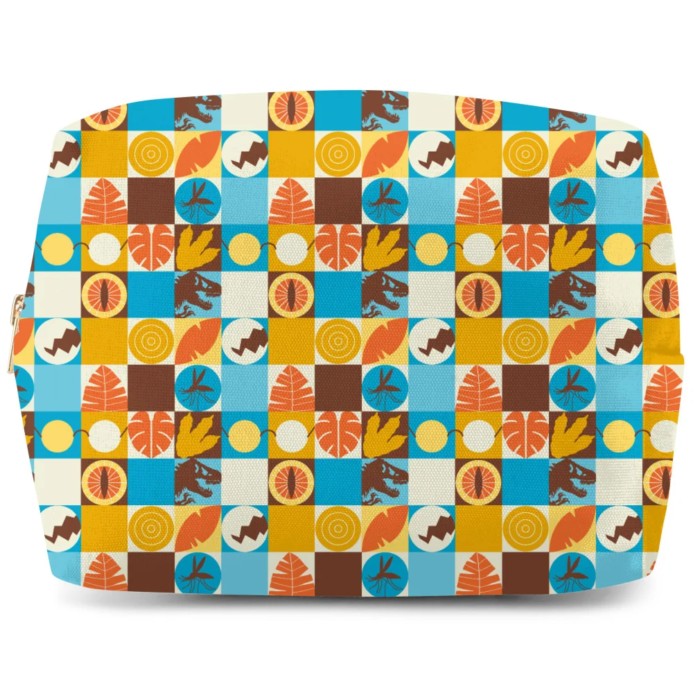Jurassic Park Patch Work Makeup Bag Image 1