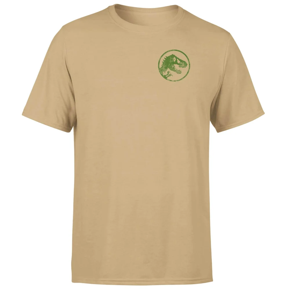 Jurassic Park Into The Wild Unisex T-Shirt - Tan - XL Image 1