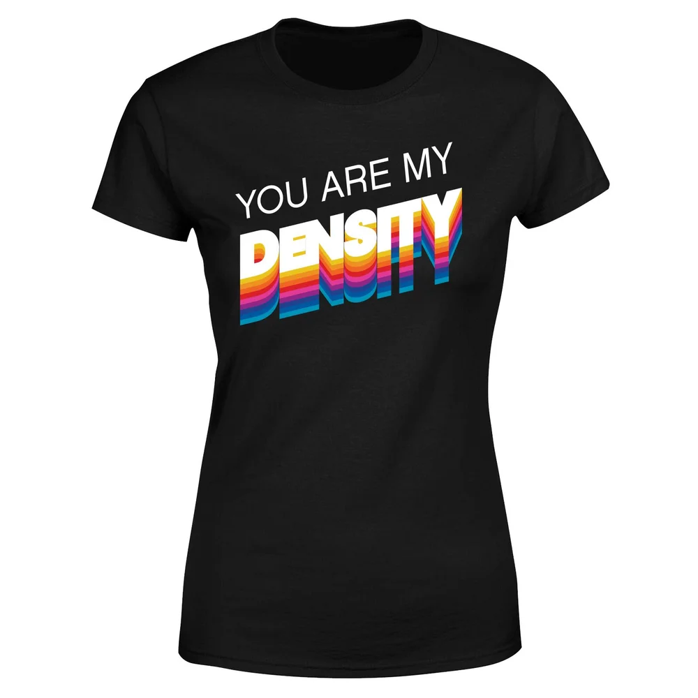 Back To The Future You Are My Density Women's T-Shirt - Black - XS Image 1